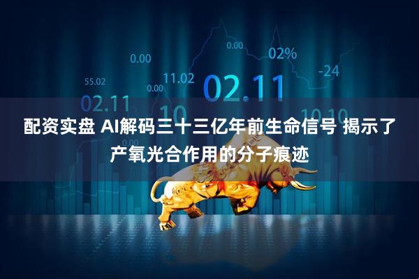 配资实盘 AI解码三十三亿年前生命信号 揭示了产氧光合作用的分子痕迹
